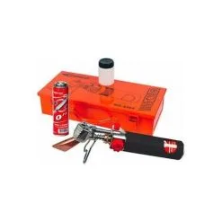 COFFRET FER À SOUDER DE COUVREUR PIEZO GUILBERT EXPRESS À CARTOUCHE--