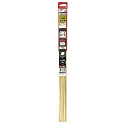 Guilbert Express - Baguettes De Brasure Express Laiton Enrobé 1 Kg ∅ 2 Mm 500 Mm 1 Guilbert Express - Baguettes De Brasure Express Laiton Enrobé 1 Kg ∅ 2 Mm 500 Mm