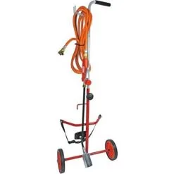 GUILBERT EXPRESS Kit Désherbeur Thermique Et Chariot Manche Lance Acier Tuyau De 475m