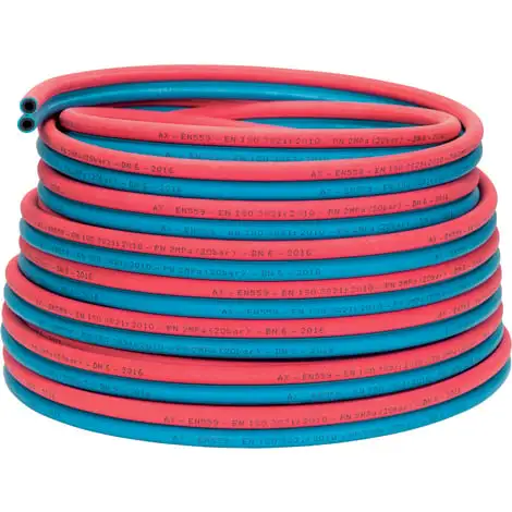 GUILBERT EXPRESS Couronne De 20 M De Tuyau Jumellé Pour Poste Oxyacétylénique KORO 1 GUILBERT EXPRESS Couronne De 20 M De Tuyau Jumellé Pour Poste Oxyacétylénique KORO