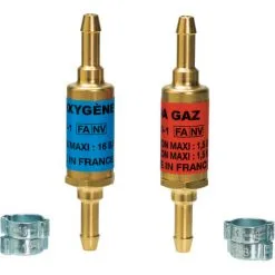 GUILBERT EXPRESS Anti Retour Tuyau O/A + 4 Colliers Serrage