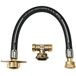 GUILBERT EXPRESS Coupleur Pour Bouteille Propane Comprenant 1 Té De Couplage, 1 Lyre HP : 0,35 M