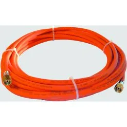 GUILBERT EXPRESS Tuyau Caoutchouc L 10 M - Ø Int. 6.3 Mm, NF EN ISO 3821 Monté Avec Raccords